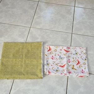 2 Pieces Lisa Audit Fabric 44"x45", 36"x44.5"